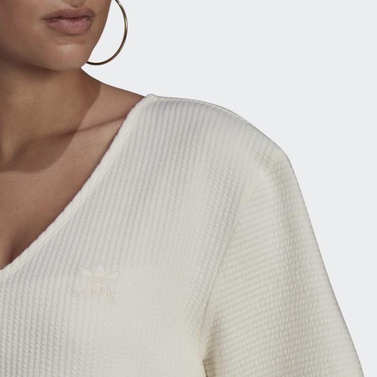 Adidas Camiseta Blanca Suelta