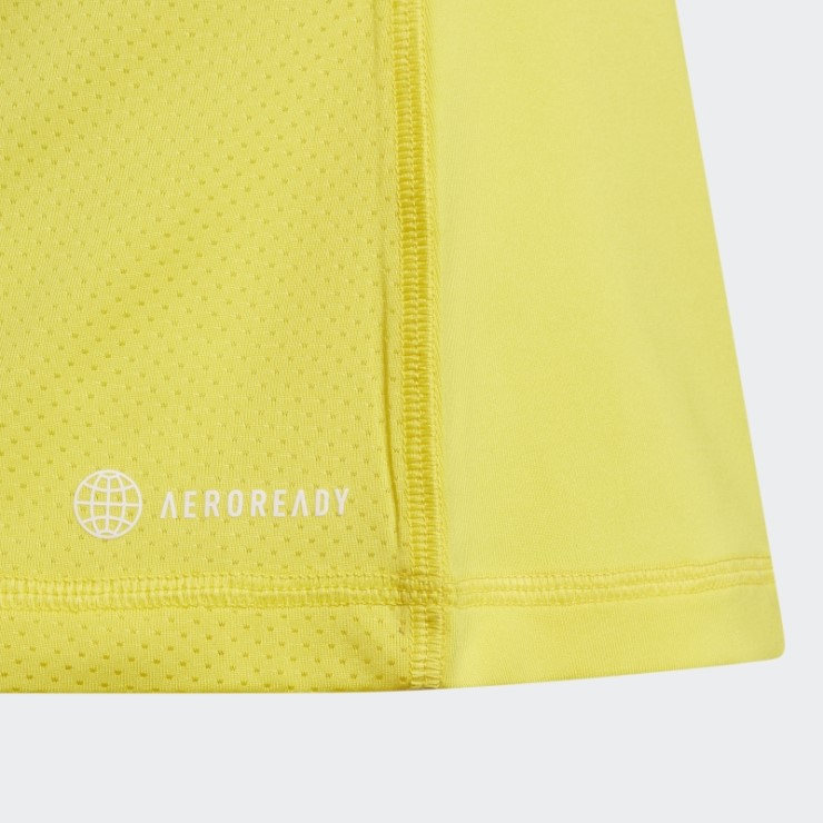 Camiseta Adidas Aeroready Hiit Amarilla