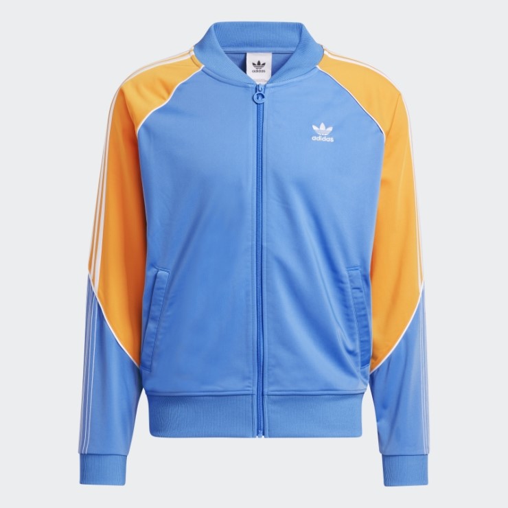 Chamarra Deportiva Adidas Tricot Sst Dorada