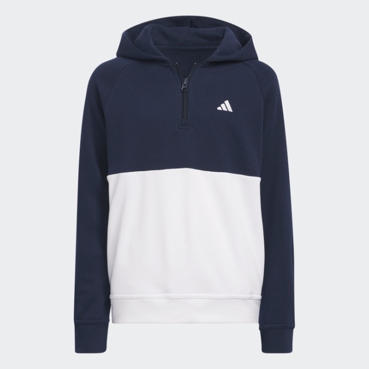 Adidas Sudadera Con Capucha Azul Marino