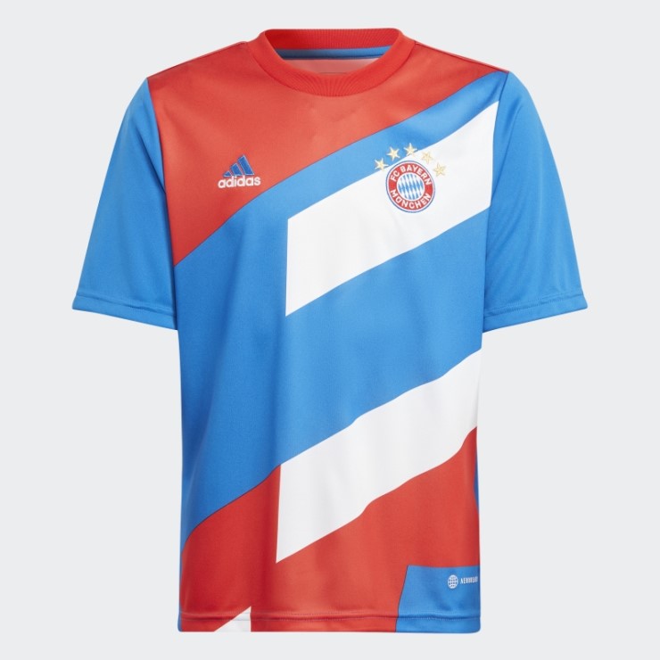 Camiseta Adidas Fc Bayern Roja Pre-partido