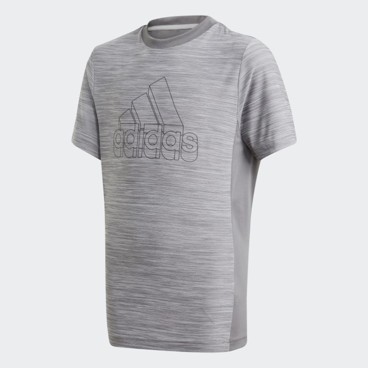 Camiseta Aeroready Heather Gris Adidas