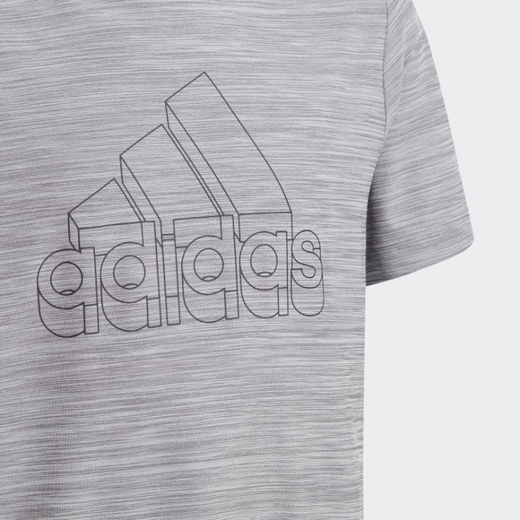 Camiseta Aeroready Heather Gris Adidas