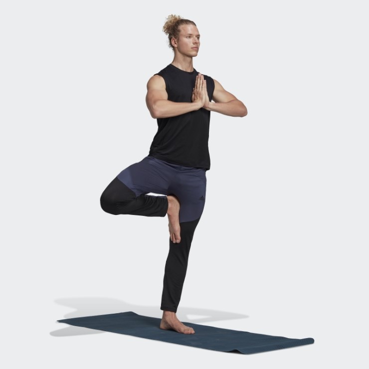 Joggers Aeroready Yoga 7/8 Azul Marino Adidas