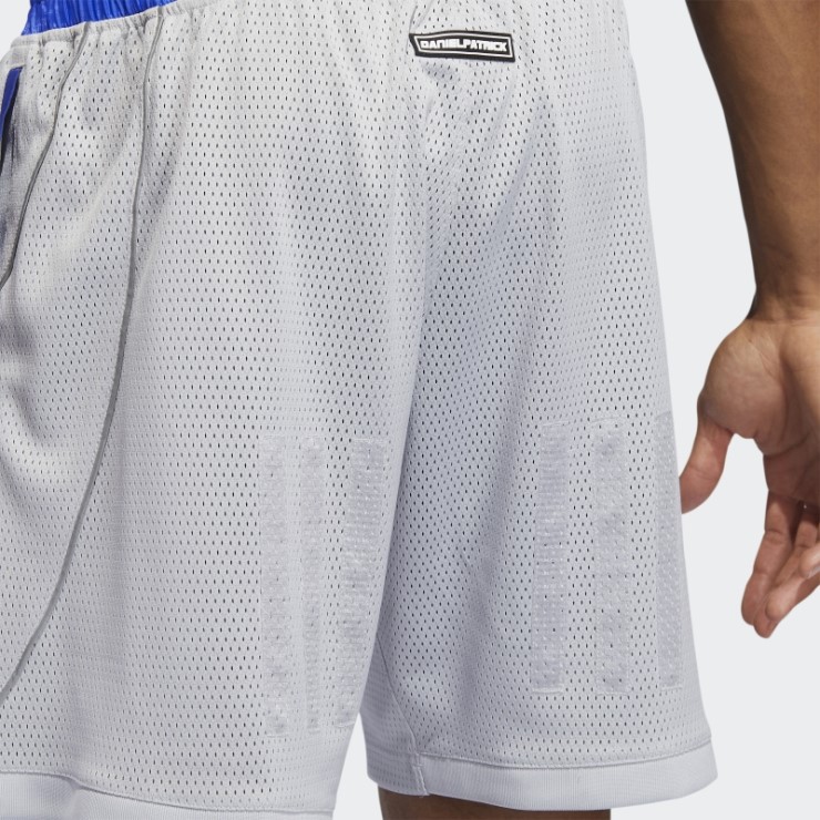 Gris Daniel Patrick X Adidas Hoops Malla Pantalones Cortos De Moda