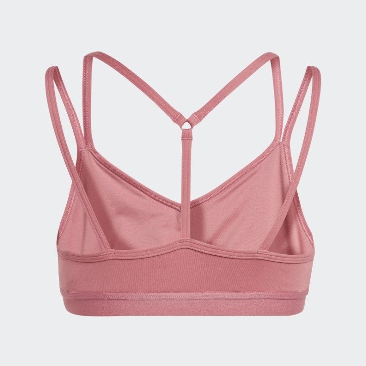Sujetador Deportivo Rosa Aeroready Yoga Adidas