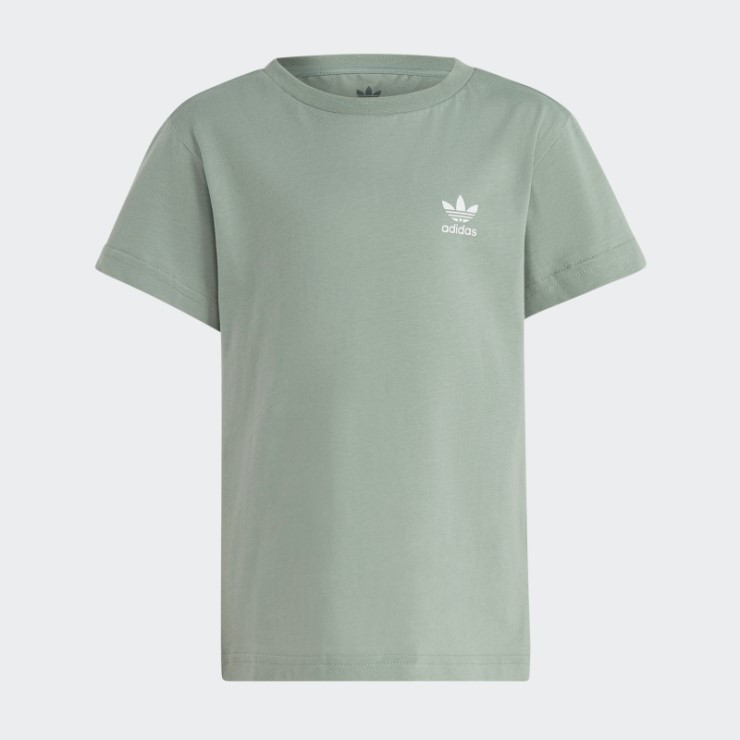 Camiseta Adidas Adicolor Verde Plata