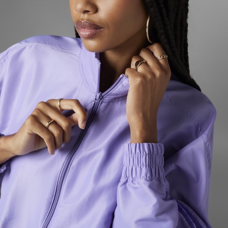 Sudadera Lila Adidas Adicolor Neuclassics