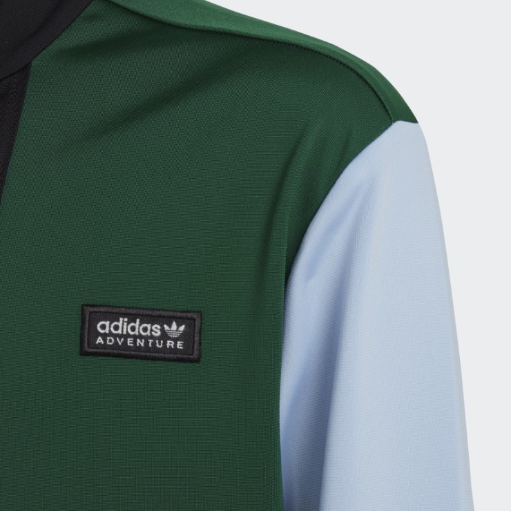 Sudadera Verde Oscuro Adidas Adventure Track Top Fashion