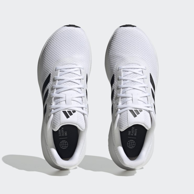 Zapatillas Adidas Runfalcon 3 Cloudfoam Bajas Blancas