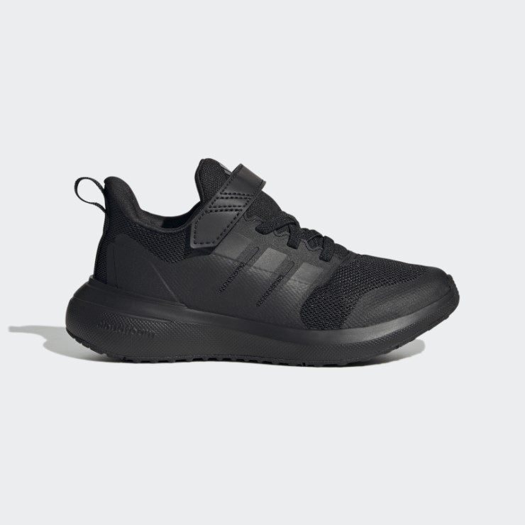 Adidas Fortarun 2.0 Cloudfoam Elastic Lace Top Strap Calzado Carbón