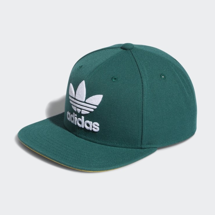 Gorra Snapback Trefoil Verde Adidas