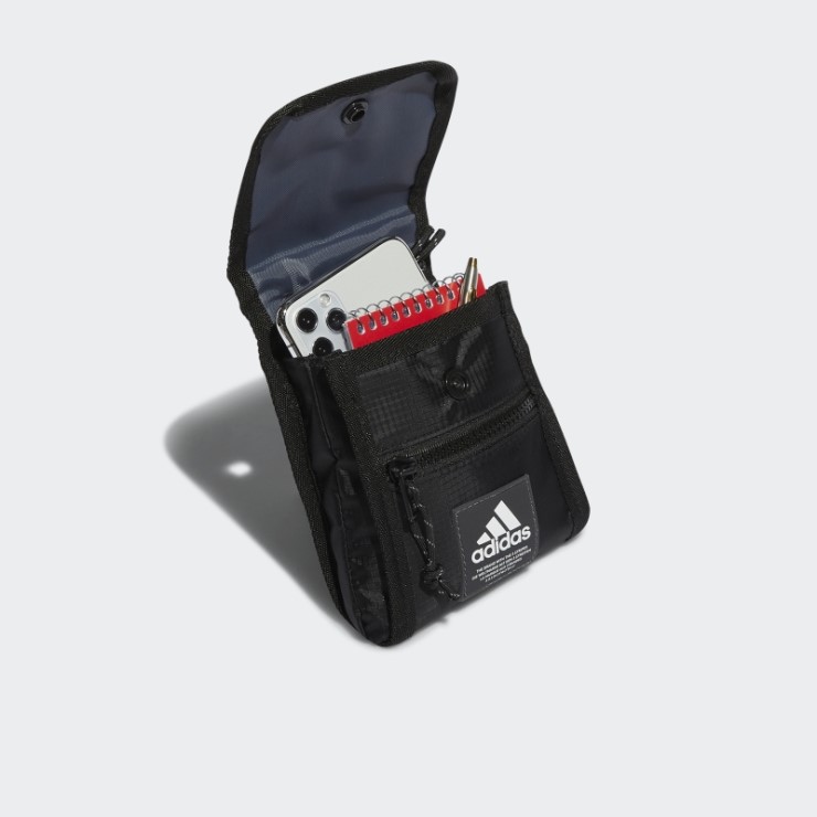 Bolsa De Cuello Bandolera Adidas Negro