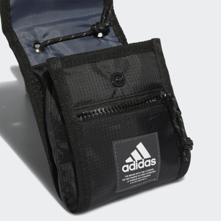 Bolsa De Cuello Bandolera Adidas Negro