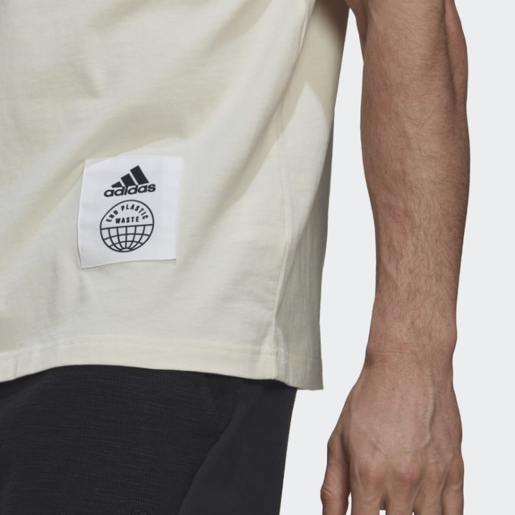 Camiseta Sin Teñir Adidas Gran Insignia De Deporte (género Neutral)