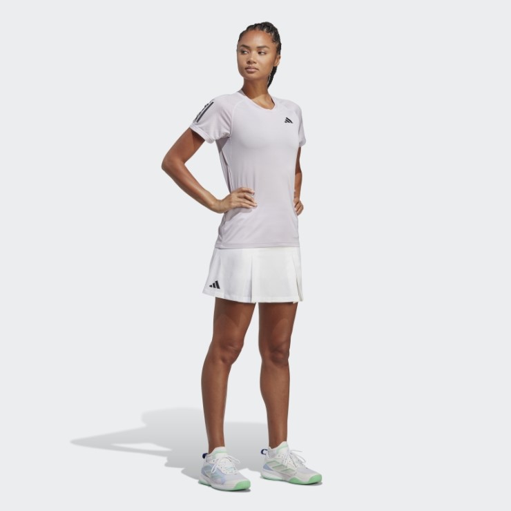 Club Tenis Falda Plisada Adidas Blanco Moda