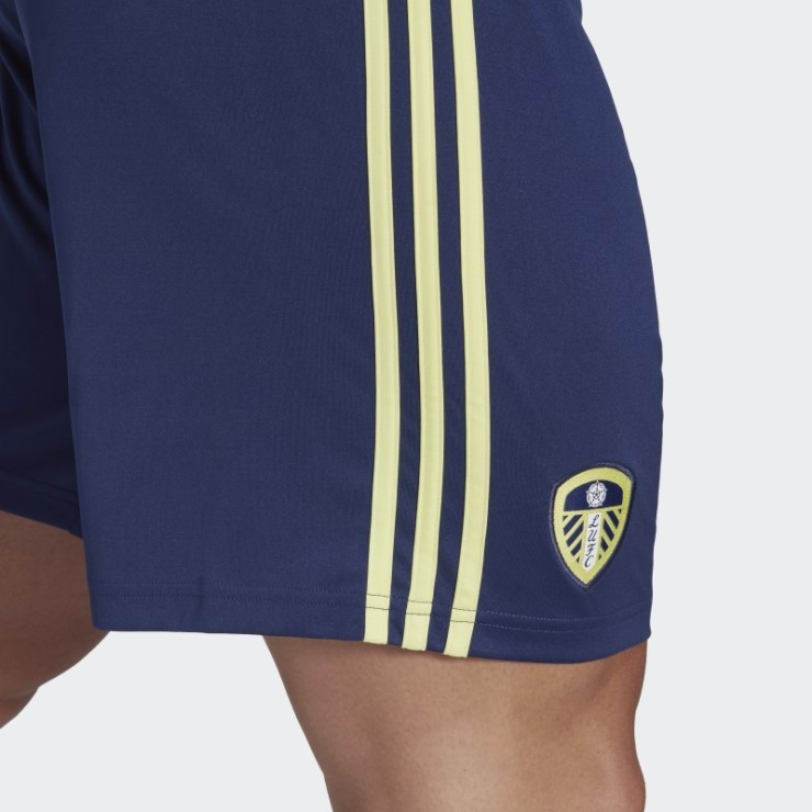 Pantalón Corto Azul Oscuro Leeds United Fc 22/23 Segunda Equipación Adidas