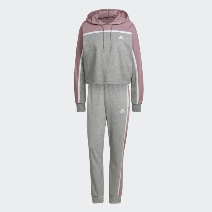 Chándal Adidas Sportswear Sutil Block Gris Medio Moda