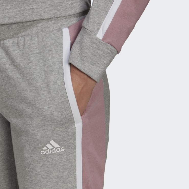 Chándal Adidas Sportswear Sutil Block Gris Medio Moda