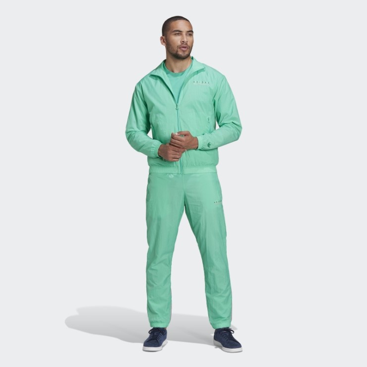 Adidas Hi-res Sports Club Pantalones De Chándal Verdes