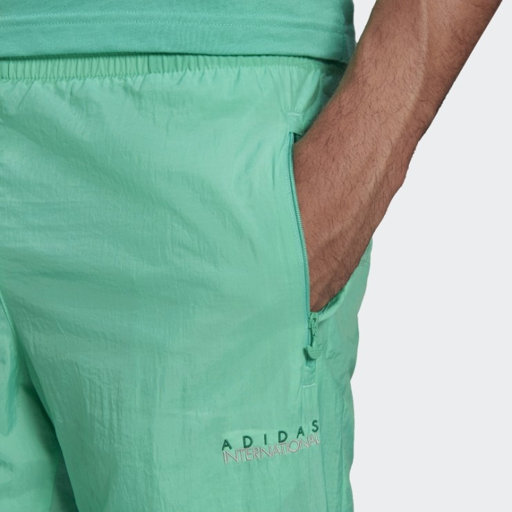 Adidas Hi-res Sports Club Pantalones De Chándal Verdes