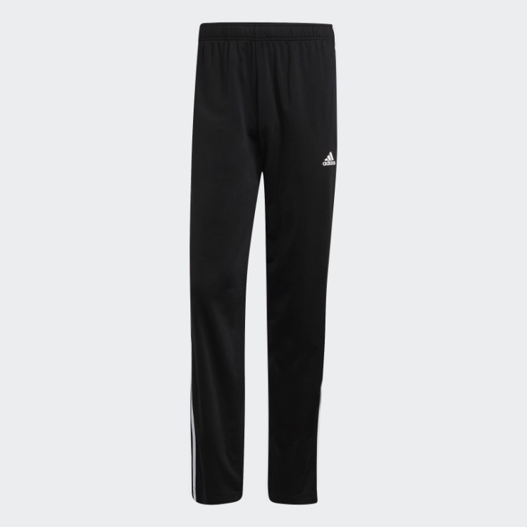 Pantalones De Chándal Adidas Primegreen Essentials Warm-up Con Dobladillo Abierto Y 3 Rayas Blanco
