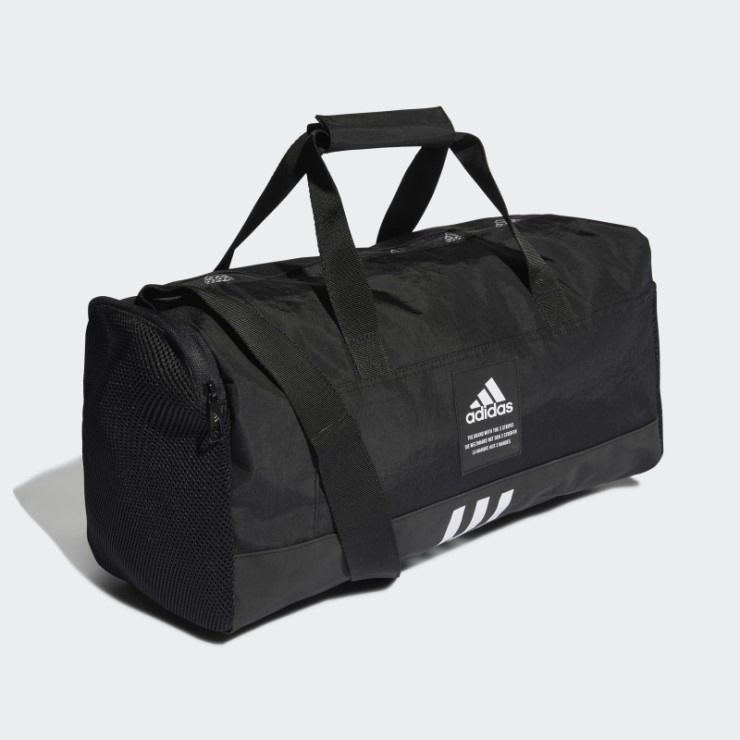 Adidas 4athlts Bolsa De Lona De Entrenamiento Pequeña Negra