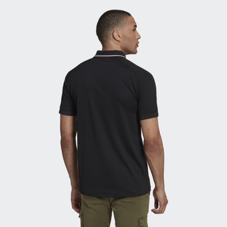 Polo Adidas Negro All Blacks Rugby Primera Equipacion