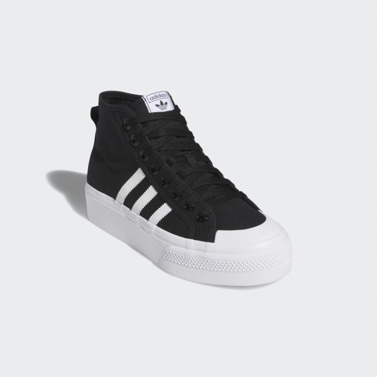 Adidas Nizza Plataforma Mid Zapatos Blanco Moda