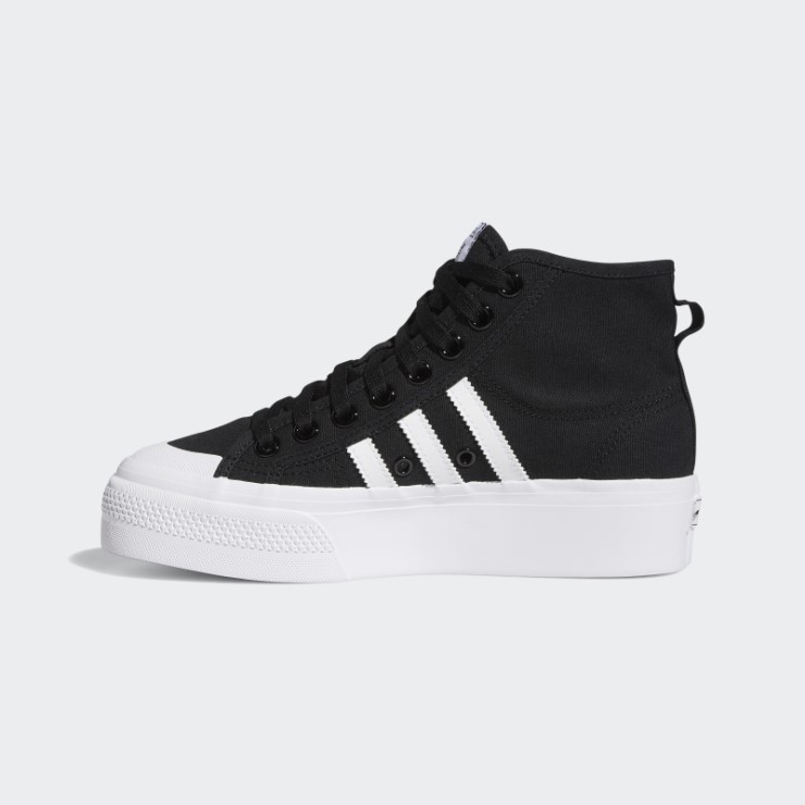 Adidas Nizza Plataforma Mid Zapatos Blanco Moda