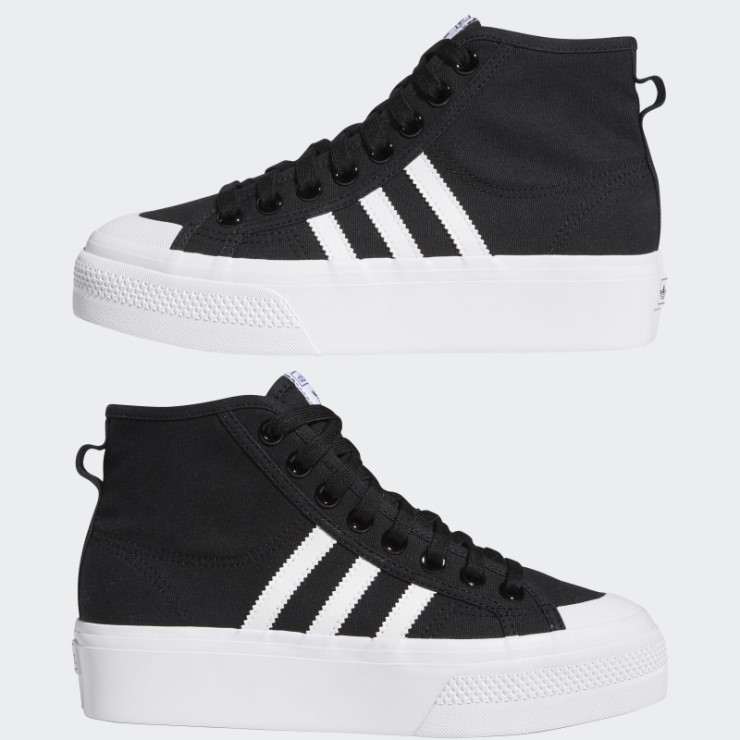 Adidas Nizza Plataforma Mid Zapatos Blanco Moda