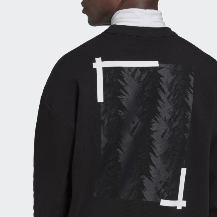 Sudadera Negra Con Gráfico De La Juventus Adidas