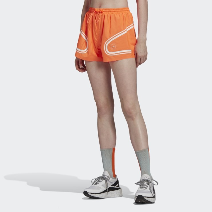 App Naranja Adidas By Stella Mccartney Truepace Pantalones Cortos Para Correr Moda
