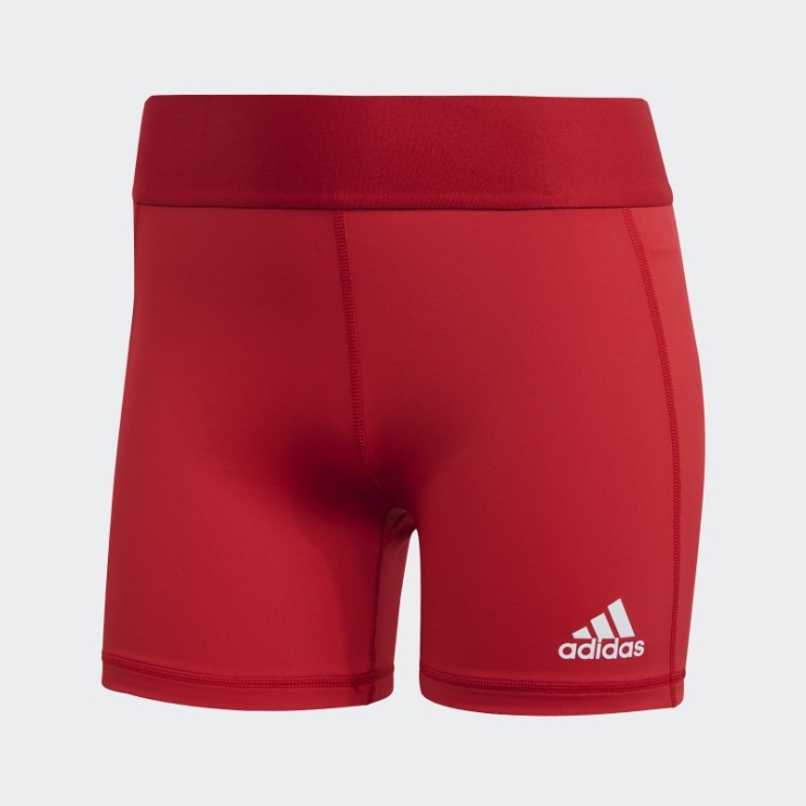 Pantalón Corto De Voleibol Techfit Rojo Adidas