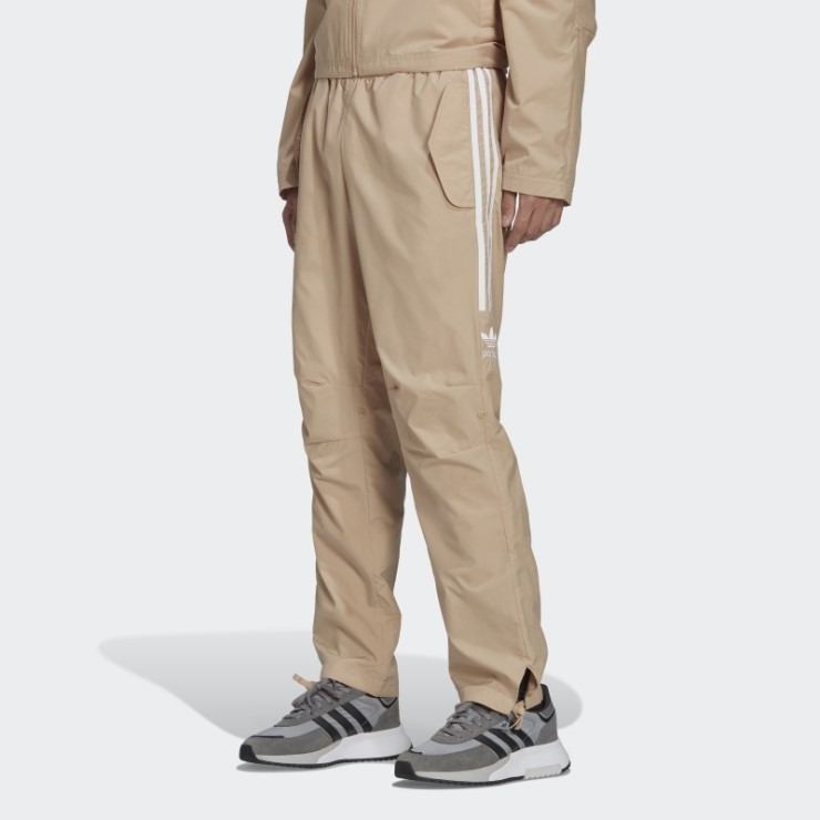 Pantalones De Chándal Adicolor Parley Adidas Beige