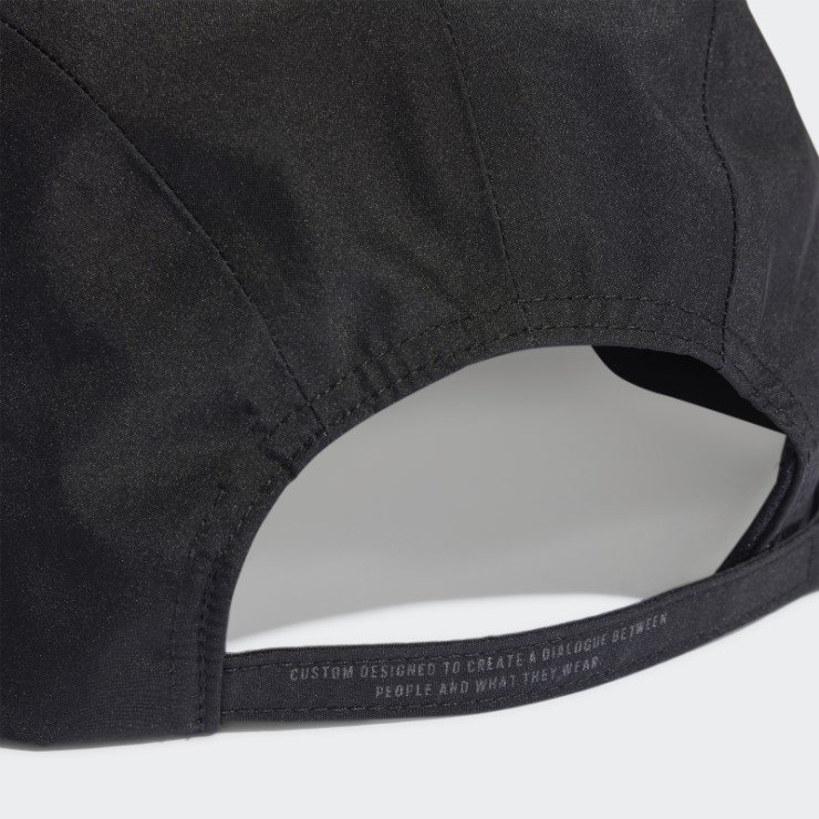 Gorra De Corredor Adidas Negra