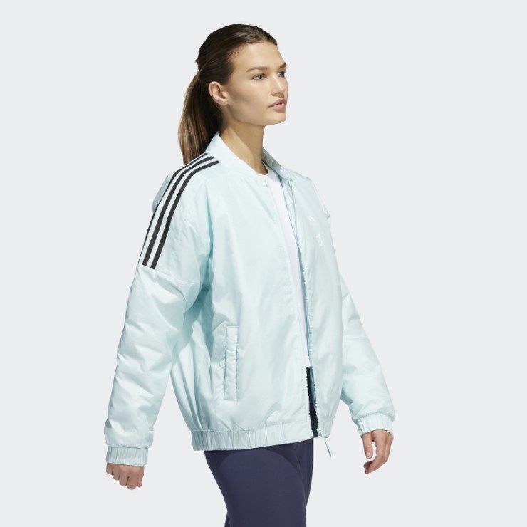 Chaqueta Bomber Adidas X Peloton Menta Caliente