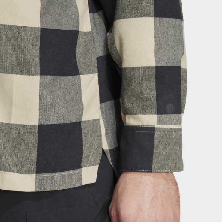 Camiseta De Manga Larga De Franela De La Marca Five Ten De Los Valientes (neutral) Sabana Adidas