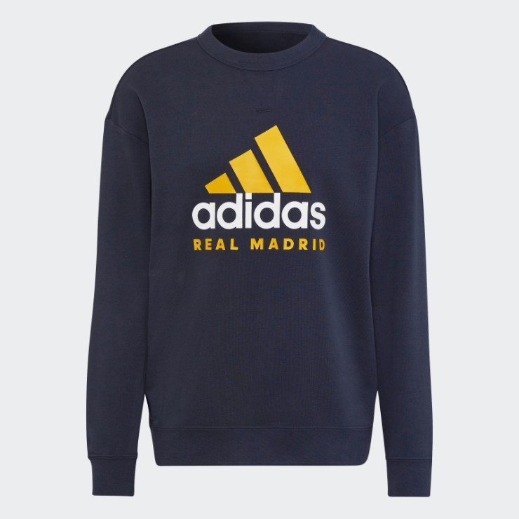 Sudadera Con Capucha Real Madrid Dna Adidas Night Azul Marino