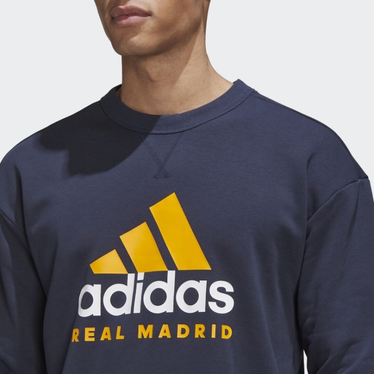 Sudadera Con Capucha Real Madrid Dna Adidas Night Azul Marino