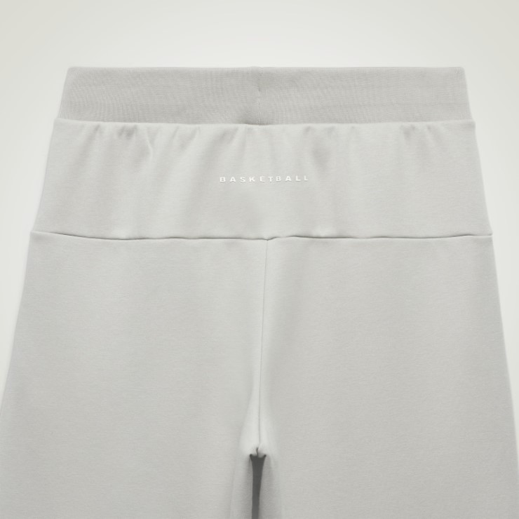 Pantalón De Chándal Adidas Basketball Gris Metal