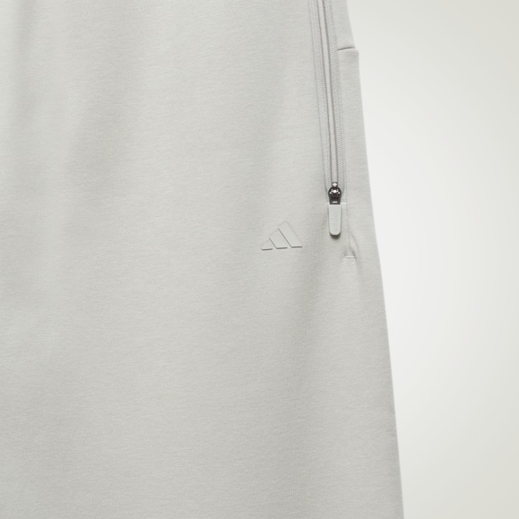 Pantalón De Chándal Adidas Basketball Gris Metal