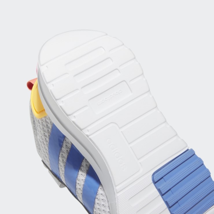 Dash Gris Racer Tr21 Lifestyle Zapatillas De Running Con Cordones Elásticos Y Correa Superior Adidas