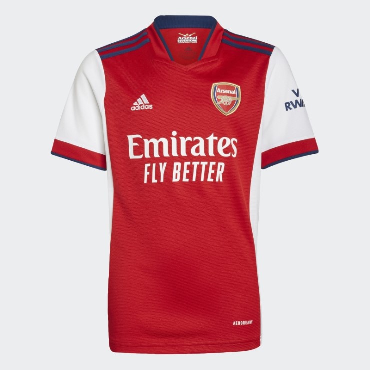 Camiseta Primera Equipación Arsenal 21/22 Adidas Blanca