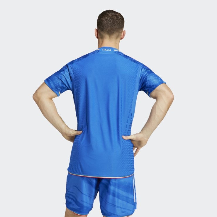 Camiseta Adidas Azul Adidas Italia 2023 Primera Equipación Autentica