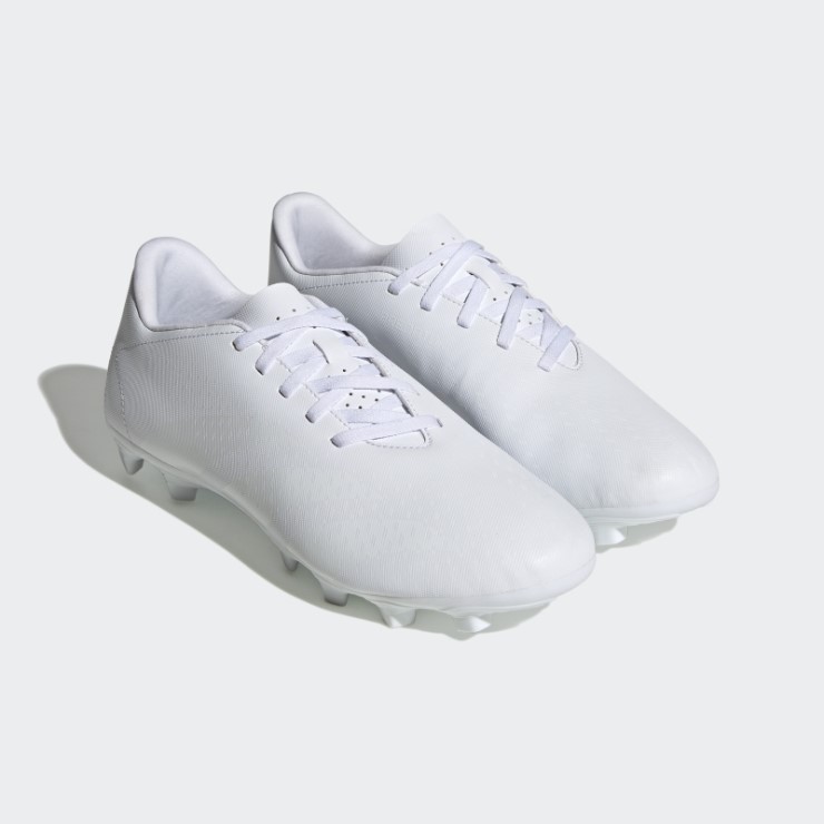 Adidas Predator Precision.4 Tacos De Suelo Flexibles Blanco Elegante