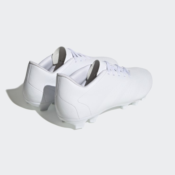 Adidas Predator Precision.4 Tacos De Suelo Flexibles Blanco Elegante