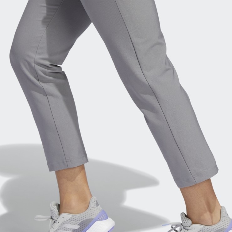 Elegantes Pantalones Tobilleros Adidas Gris