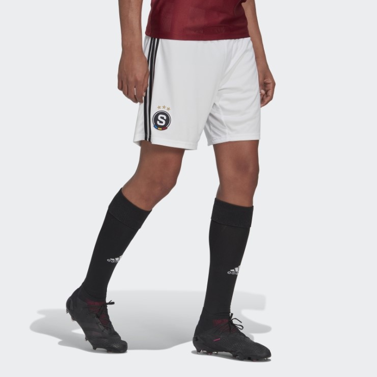 Pantalón Corto Adidas Sparta Prague 22/23 Primera Equipación Blanco