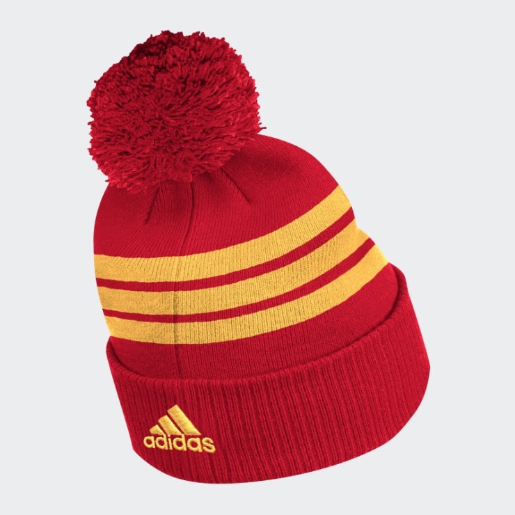 Gorro Con Pompón Y Llamas Adidas Multicolor